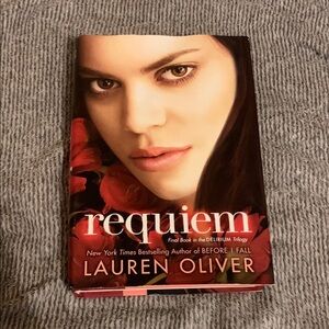 Requiem by Lauren Oliver Hardcover Book